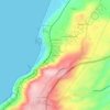 Traviano topographic map, elevation, terrain