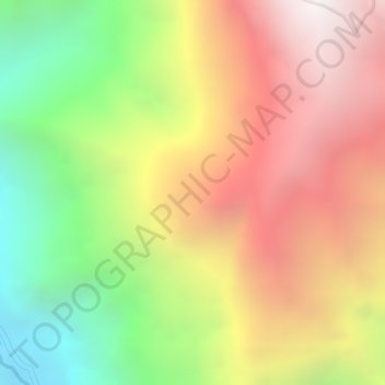 Santa Rita topographic map, elevation, terrain