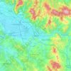 Florença topographic map, elevation, terrain