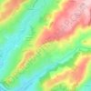 Le Croizet topographic map, elevation, terrain