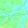 Alexandre topographic map, elevation, terrain