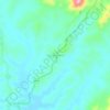 Tsarahonena topographic map, elevation, terrain