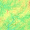 Roswell topographic map, elevation, terrain