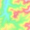 Buntu Takalak topographic map, elevation, terrain