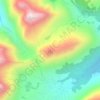 Bolten topographic map, elevation, terrain