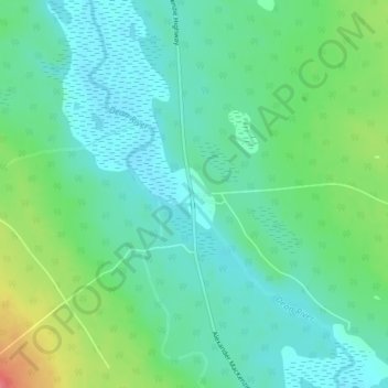 Towdystan topographic map, elevation, terrain