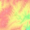 Gujar Khan topographic map, elevation, terrain