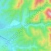 Silverado topographic map, elevation, terrain