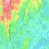 Hillsdale topographic map, elevation, terrain