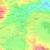 Kedokan topographic map, elevation, terrain