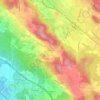 Freudwil topographic map, elevation, terrain