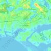 West Chatham topographic map, elevation, terrain