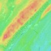 Kaladar topographic map, elevation, terrain