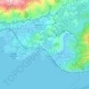 小欖村 topographic map, elevation, terrain