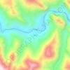 Magu topographic map, elevation, terrain