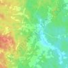 Utterbäcken topographic map, elevation, terrain