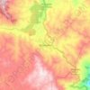 Donmatías topographic map, elevation, terrain