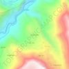 Ponto Viejo topographic map, elevation, terrain