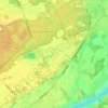 Donk topographic map, elevation, terrain