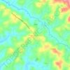 Moonanakuzhy topographic map, elevation, terrain