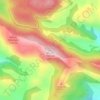 Monte Raistulo topographic map, elevation, terrain