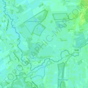 Wildenberg topographic map, elevation, terrain