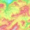Sassomolare topographic map, elevation, terrain