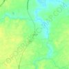 Mill Creek topographic map, elevation, terrain
