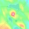 Little Pennesseewassee Pond Dam topographic map, elevation, terrain