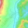 Saparmeina topographic map, elevation, terrain