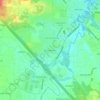 Davis Meadows topographic map, elevation, terrain