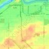 South International Falls topographic map, elevation, terrain