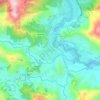 Bhimad topographic map, elevation, terrain