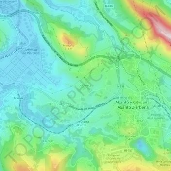 Murrieta topographic map, elevation, terrain
