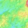 Le Puy Jaumont topographic map, elevation, terrain