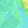 Riverside topographic map, elevation, terrain