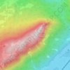 Pendling topographic map, elevation, terrain
