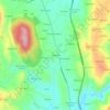 Carvalhal topographic map, elevation, terrain