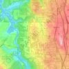 Sagamore Hills topographic map, elevation, terrain