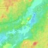 Esmared topographic map, elevation, terrain