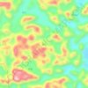 Leishan topographic map, elevation, terrain