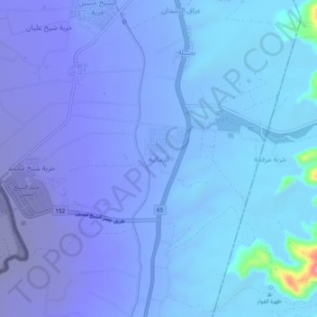 Zemaliye topographic map, elevation, terrain