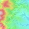 La Cozonnière topographic map, elevation, terrain