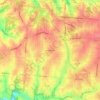 Bridgetown topographic map, elevation, terrain