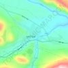 Manigange topographic map, elevation, terrain
