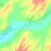 Pizarro topographic map, elevation, terrain