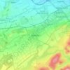 Balerno topographic map, elevation, terrain