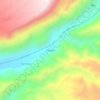 Chapisca topographic map, elevation, terrain