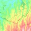 Santa Rosa topographic map, elevation, terrain