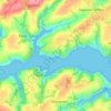Helford Passage topographic map, elevation, terrain